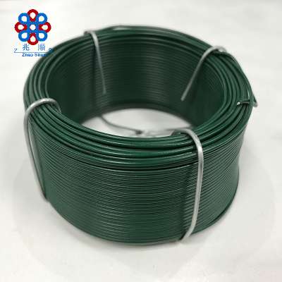 Small coils PVC tie wire, black or galvanized tying wire