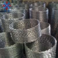 High quality Hot dipped galvanized razor barb wire fencing CBT-65