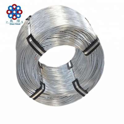 Chinese manufacturers low carbon Q195 Q235 wire manufacture hot dipped galvanized iron wire mesh