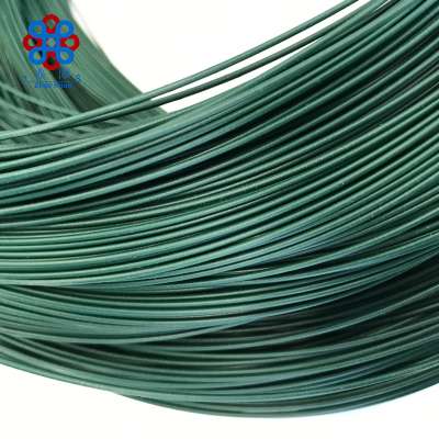 Zhaohong factory plastic coated wire coils for diamond mesh