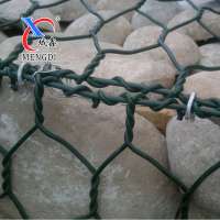 Hot galvanized wire anping factory of gabion box