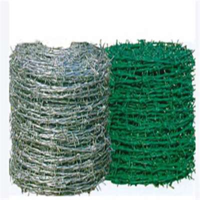 2.00MM 50KG/roll  hot dip galvanized barbed wire