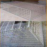 Waimaotong hot sale welded gabion wire mesh boxes/stone gabion cage wall (China manufacture )